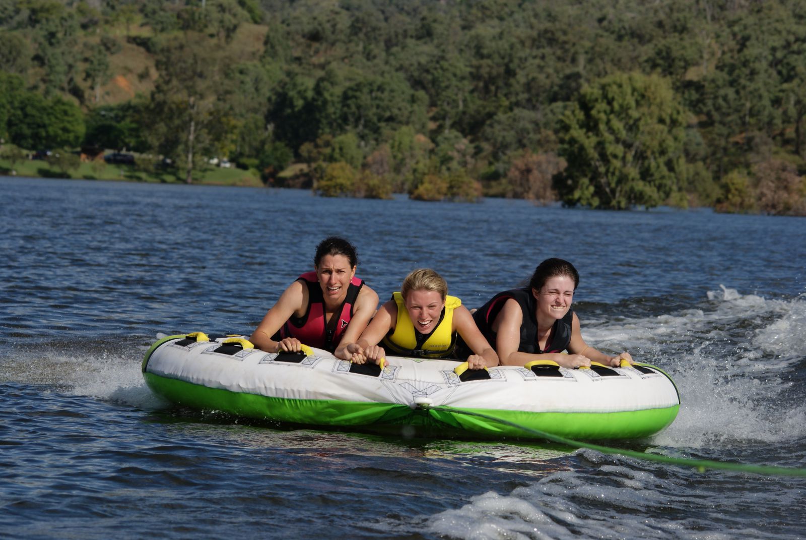 water sport tubing cania dam lake