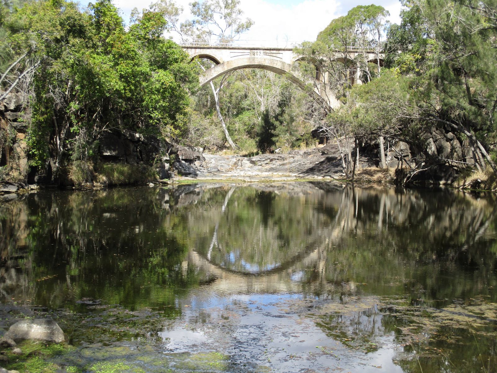 Chowey Bridge historical railway bridge