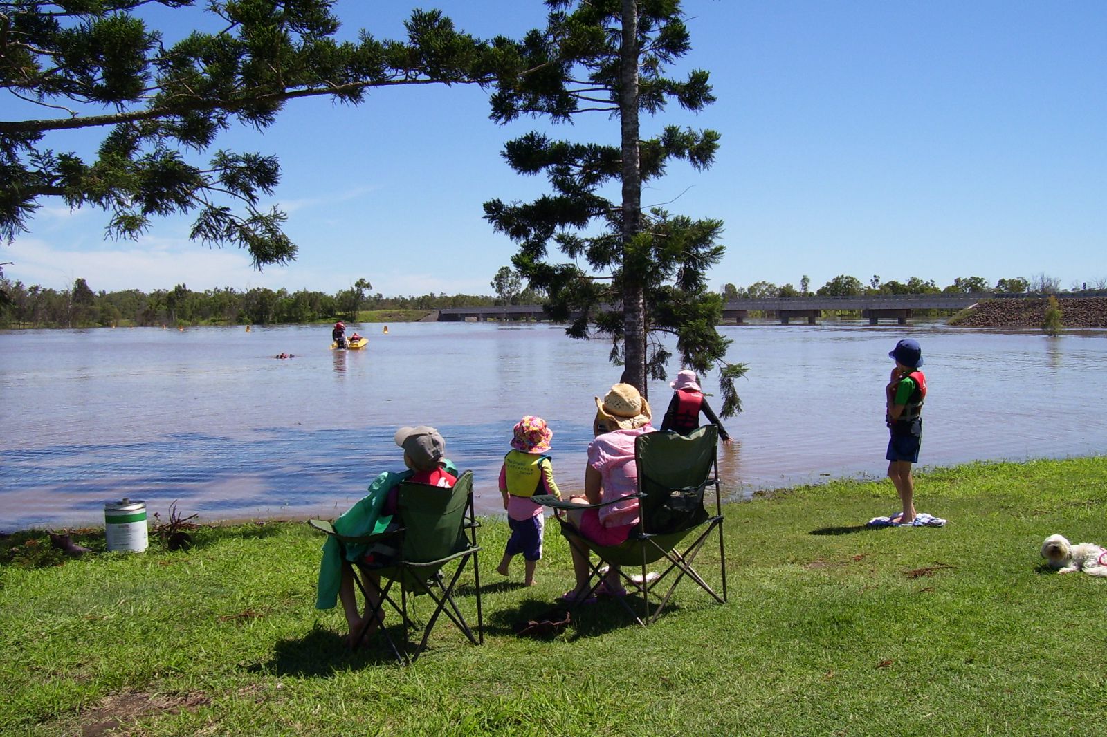 Relaxing at Mingo Crossing